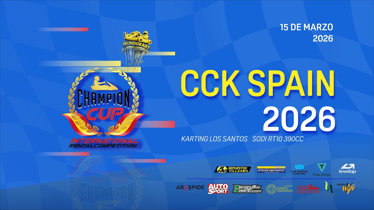 CCK España — Clasificatorias Mundial de Karting 4T